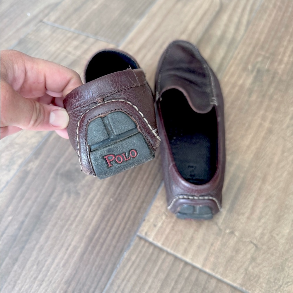 Polo by Ralph Lauren Moccasins in Rich Brown